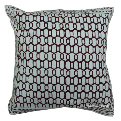 Add a Touch of Elegance with Our Block Print Throw Pillows